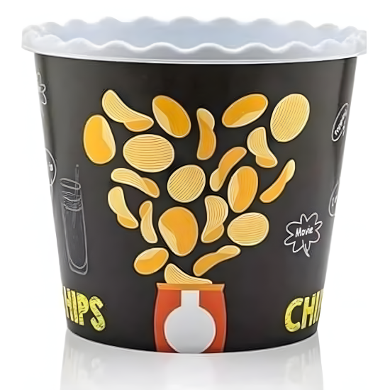 Plastic Popcorn Bowl